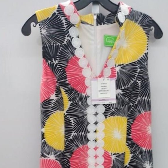 Pappagallo Dress Size 6 Womens Poppies Sleeveless Dress NWT - Picture 9 of 11